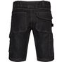 WK Designed To Work Bermuda denim multipoches homme black_rinse