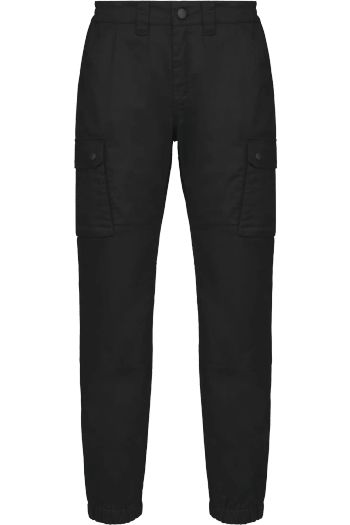 Image produit Pantalon cargo unisexe avec bas élastiqué