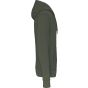 Kariban Sweat-shirt écoresponsable à capuche homme dark_khaki