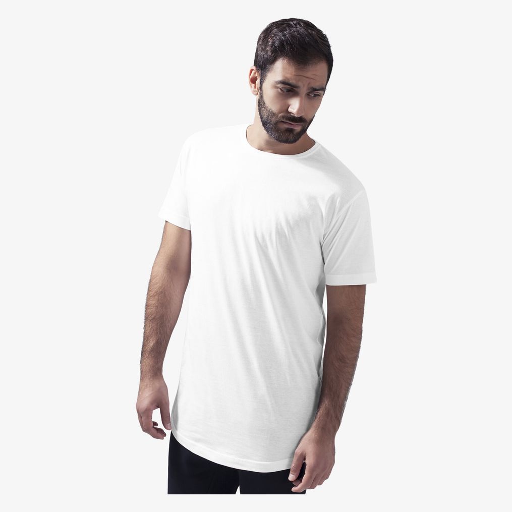 Shaped Long Tee Build Your Brand