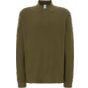 JHK Man regular long sleeve polo khaki