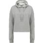 SF Clothing Women´s cropped slounge hoody heather_grey
