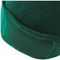 Beechfield Bonnet Original à patch bottle_green