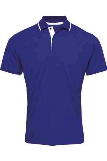 Image produit Polo Coolchecker® contrasté pour homme