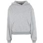 Build Your Brand Ladies Loose Fit Hoody heather_grey