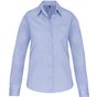 Kariban Chemise popeline manches longues femme bright_sky