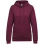 Kariban Sweat-shirt capuche femme  wine