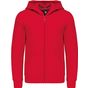 Kariban Sweat-shirt capuche zippé enfant red