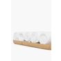 Kariban Serviettes d'invité 30 x 30 cm - Lot de 5 serviettes white