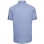 Russell Collection Men’s short sleeve classic ultimate non-iron shirt bright_sky
