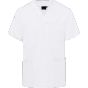 karlowsky Short-sleeve men's slip-on tunic essential white