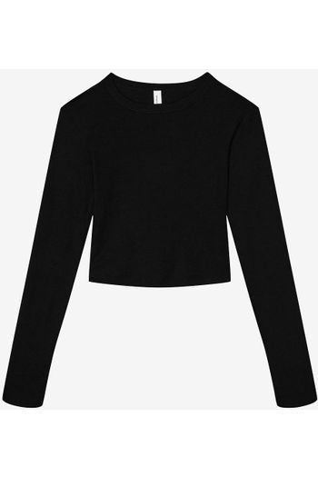 Image produit Women's micro rib long sleeve baby tee