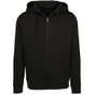 Build Your Brand Merch Zip Hoody black