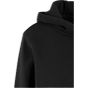 Build Your Brand Ladies Fluffy Hoody Black