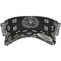 flexfit Bandana Print Visor black