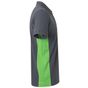 Velilla Polo bicolore manches courtes grey/lime