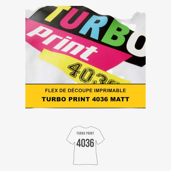 Turbo Print 4036 Matt Poli-tape