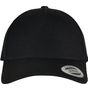 flexfit 5-Panel Premium Curved Visor Snapback Cap black