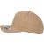 flexfit 6-Panel Curved Metal Snap Cap croissant