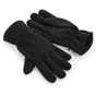 Beechfield Gants en polaire recyclés black