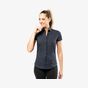 Kariban Chemise coton / élasthanne manches courtes femme
