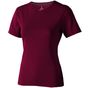 Elevate T-shirt manches courtes pour femmes Nanaimo burgundy