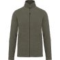 Kariban Veste micropolaire zippée homme green_marble_heather