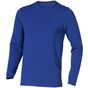 Elevate T-shirt bio manches longues pour hommes Ponoka blue