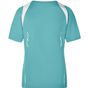 James&Nicholson Ladies' Running-T mint/white