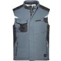 James&Nicholson Craftsmen Softshell Vest -STRONG- carbon/black