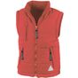 result Bodywarmer junior doublé polaire RESULT red