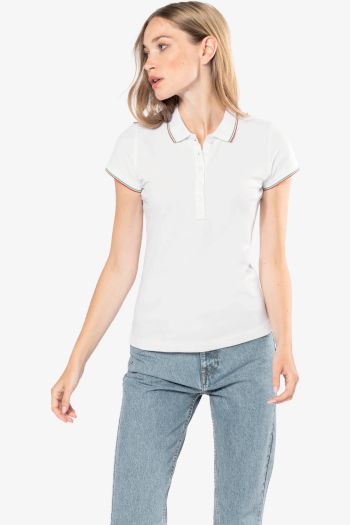 Image produit Polo manches courtes femme