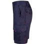 Velilla Bermuda multipoches bicolore navy/red