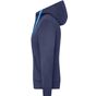 James&Nicholson Ladies' Lifestyle Zip-Hoody navy/cobalt