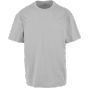 Build Your Brand Cotton Loose Tee Light asphalt