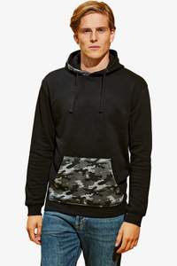 Image produit Sweatshirt à capuche homme à imprimé camouflage
