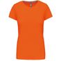 kariban T-shirt col rond manches courtes femme - orange - 2XL