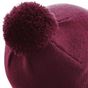 Beechfield Bonnet pompon original burgundy