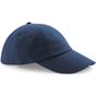 Beechfield Casquette en coton sergé épais profil bas french_navy