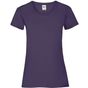 fruit of the loom Valueweight T Lady-Fit - violet - M