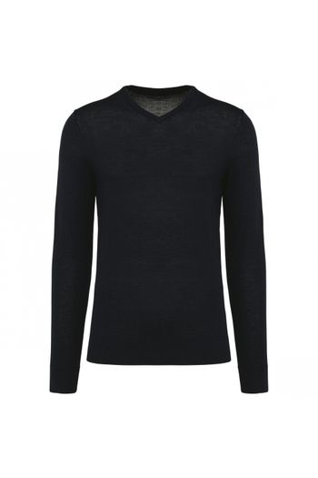 Image produit Pull Mérinos col V homme