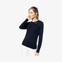 kariban Pull col rond femme