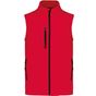 Kariban Bodywarmer homme Softshell KARIBAN red