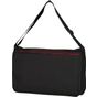 Black&Match Messenger Bag black/red