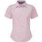 Premier Chemises popeline à manches courtes pour femme pink