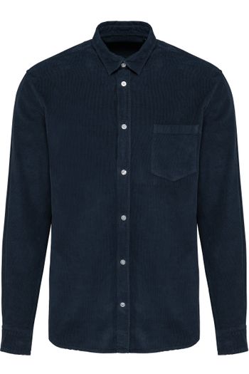 Image produit Chemise manches longues en velours homme