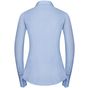 Russell Collection Ladies’ long sleeve fitted ultimate stretch shirt bright_sky