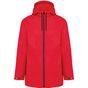 Kariban Veste à capuche avec doublure en micropolaire unisexe red