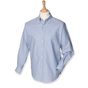 Henbury Chemise Oxford manches longues blue