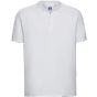 Russell Polo homme 100% coton Ultimate white